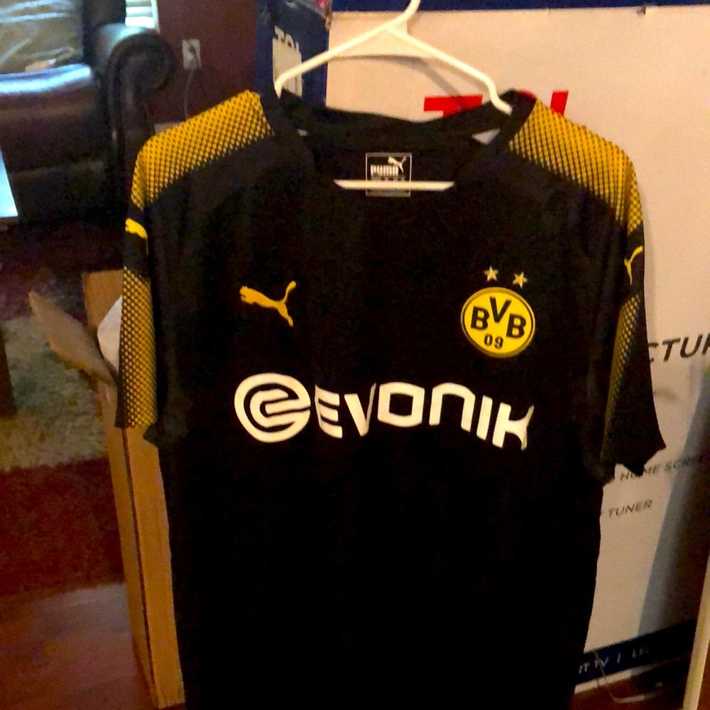 Puma Shirt/ black, yellow, white